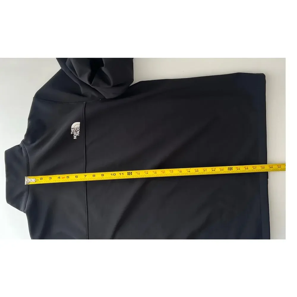 The North Face Jacket Mens L Black WindWall Full Zip Softshell Fleece NWOT